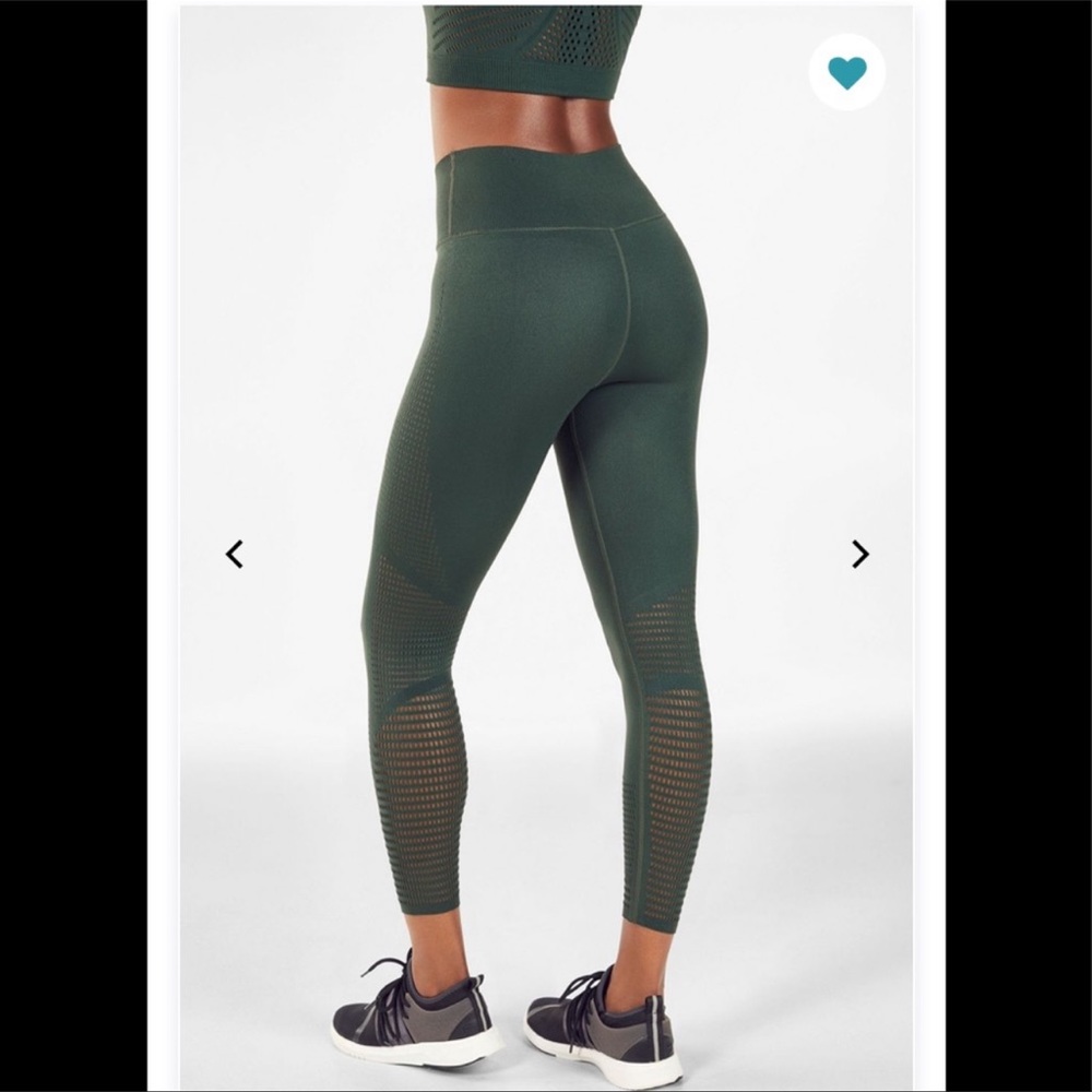 Fabletics Sync High Rise Seamless Perforated Legg… - image 3